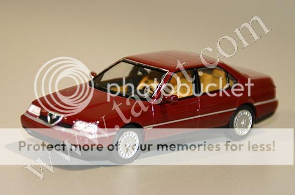 Alfa Romeo 164 Carmodel Minichams Alezan 43Minichamps164RossaMet